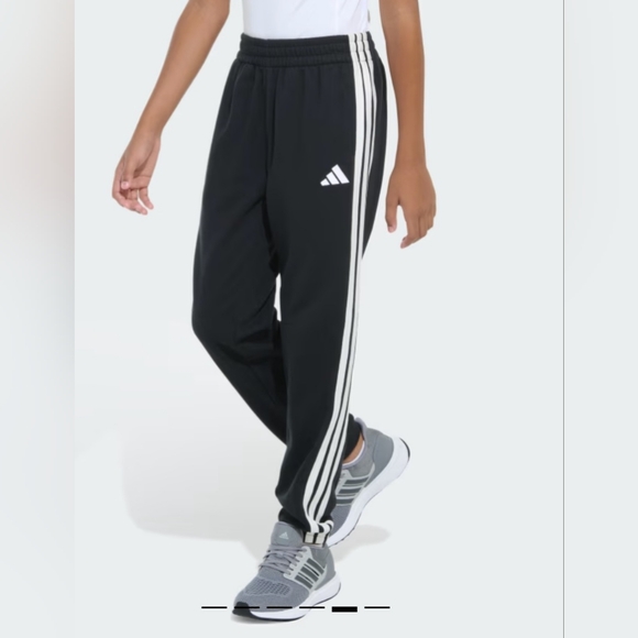 Adidas Black Sweatpants Relaxed Fit Joggers - Picture 2 of 5